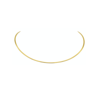 Ασημένιο Κολιέ 2 Όψεων Επίχρυσο - sn817