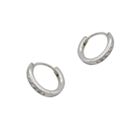 Ασημένια Κρικάκια με Ζιρκόν - se241