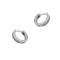 Κρικάκια από Ασήμι & Ζιρκόν - se242