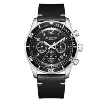 Ρολόι Lee Cooper London Μαύρο - lc08260_351