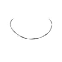 Στριφτό Περιδέραιο από Ασήμι - sn829w