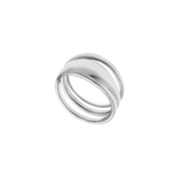 Ασημένιο Τριπλό Δαχτυλίδι - sr23945