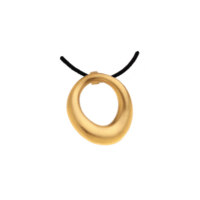 Επίχρυσο Στρογγυλό Μενταγιόν από Ασήμι - sn34137