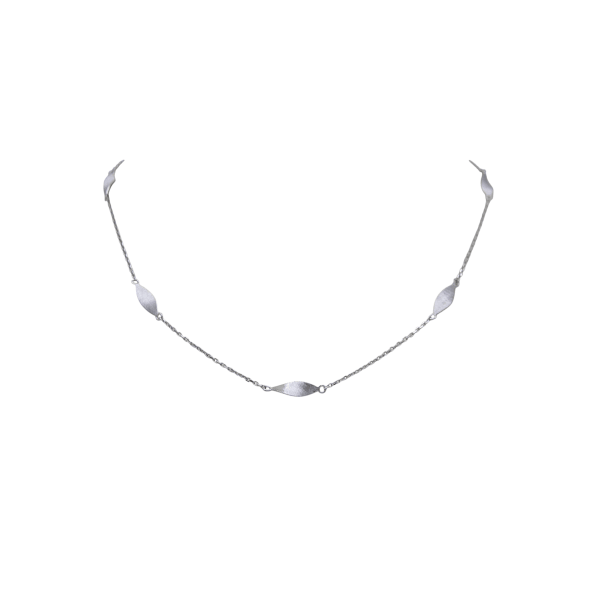 Ασημένιο Κολιέ 5 Φύλλα - sn00010