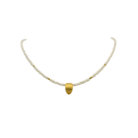 Κολιέ από Μαργαριτάρια & Ασήμι - wpa703