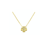 Σταυρουδάκι με Ζιρκόν Χρυσό 9Κ - gn90