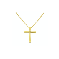 Χρυσός Σταυρός 9Κ & Ζιρκόν - gn93