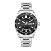 Ρολόι Lee Cooper Μαύρο με Μπρασελέ - lc08314_350